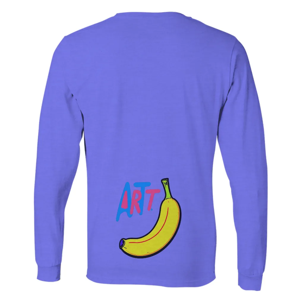 Banana Art Retro Minimalist Design: A Unique Fusion of Pop Culture and Modern Aesthetics|vintage 70s led zeppelin shirt