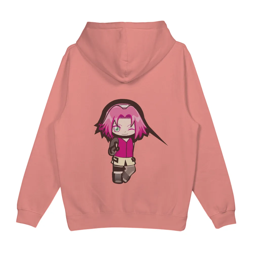 Graphic Tees: Sakura's Adventure - Anime Minimalist Design|adventure time official merch