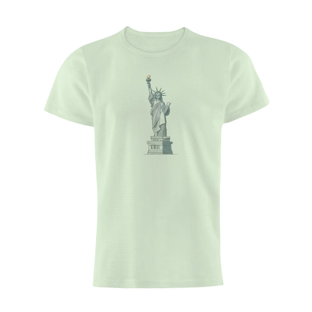 Statue of Liberty Printing: Freedom, Modern Art, and Iconic Design|freedom is essential t shirt