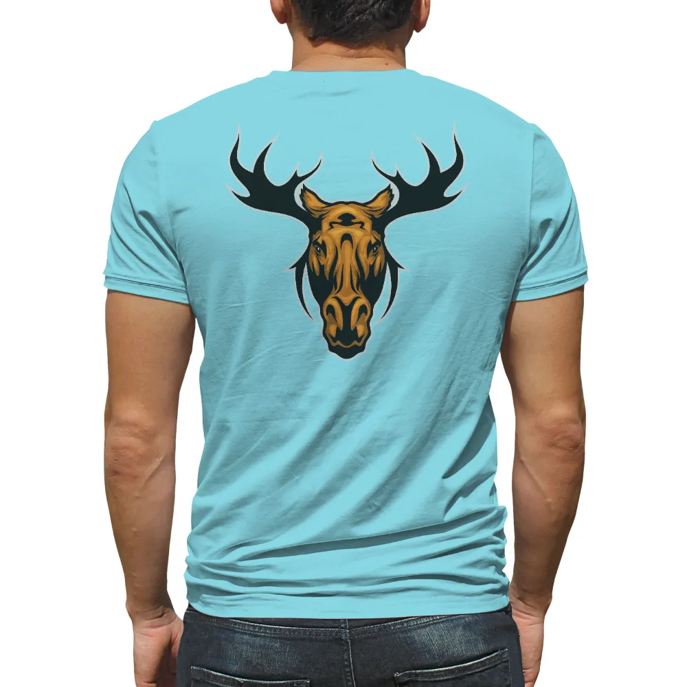 Majestic Moose: Embrace Your Inner Strength with T-Shirt Printing|moose t shirt nolimit