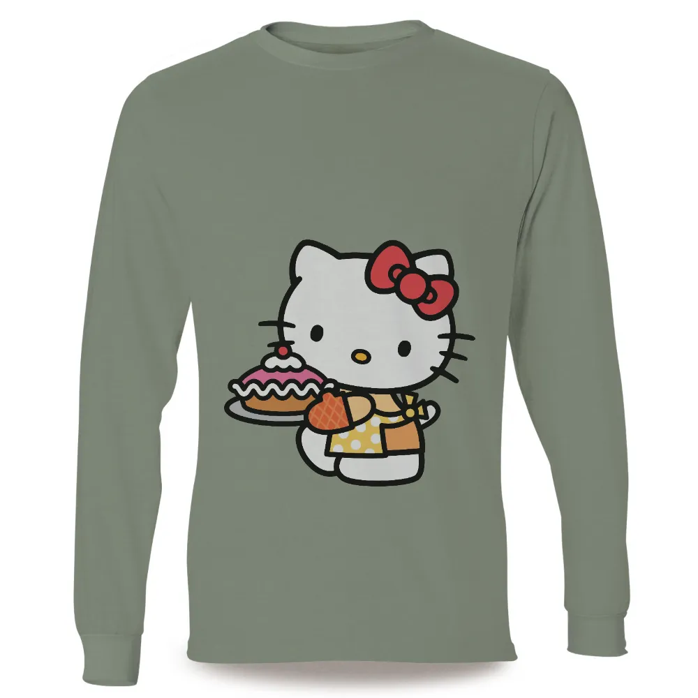 Shirts Graphic Tees: Kitty's Sweet Baking Adventure|friends naruto t shirt