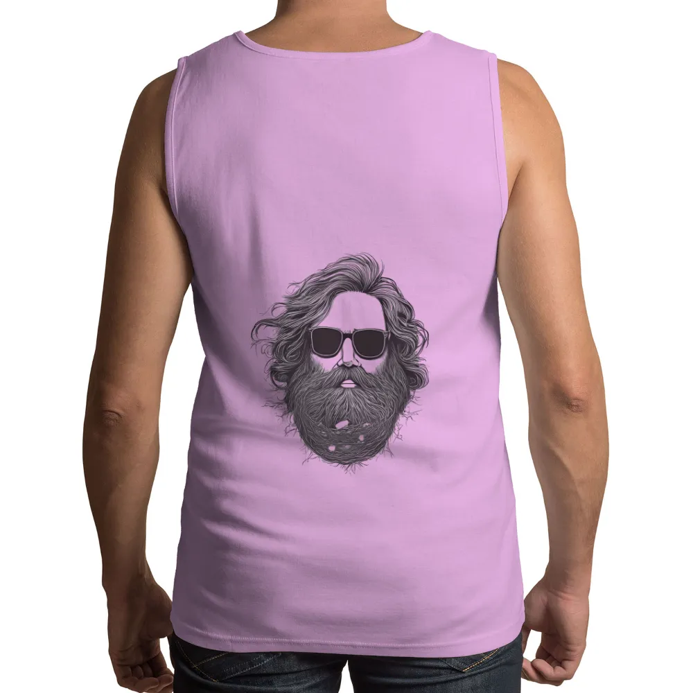 T-Shirts Design: Vintage Style with Long Hair and Sunglasses|retro fourth of july shirts