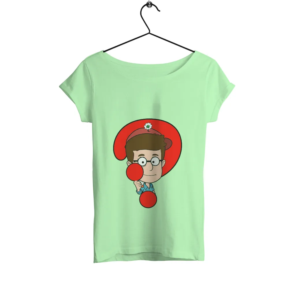 Shirts Graphic Tees: Quirky Ping Pong Fun with Cartoon Timmy|black cartoon friends shirt