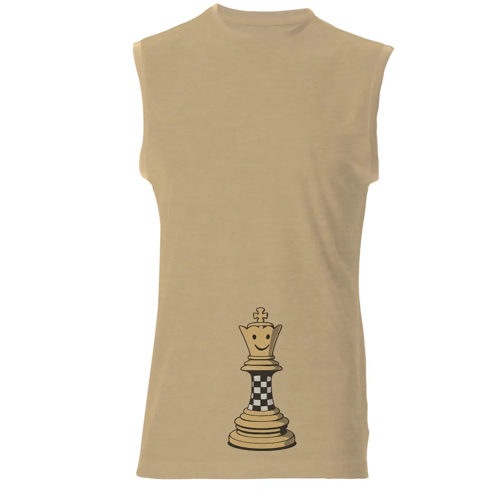 Custom T-Shirt Printing: Chess King - Strategy, Leadership, Victory|king cake pregnancy shirt