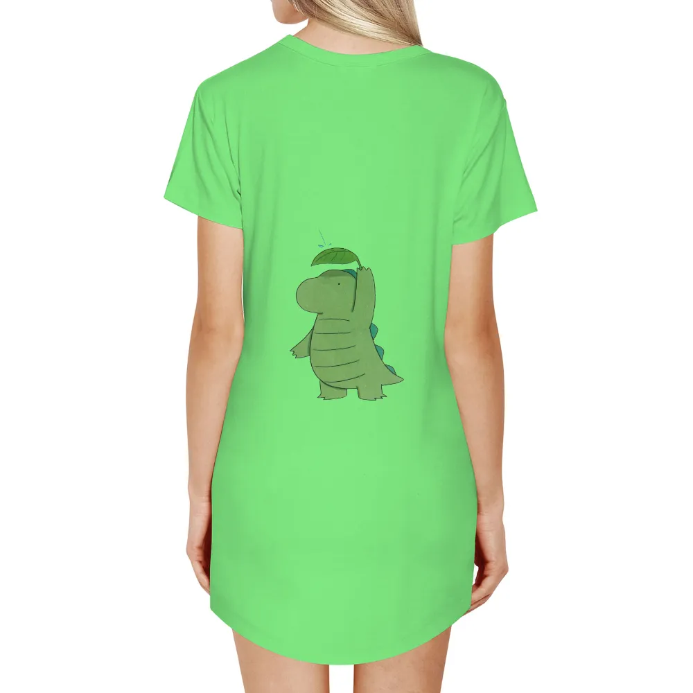 Graphic Tees: Dino's Leaf Hat Adventure|adventure time shirt sex