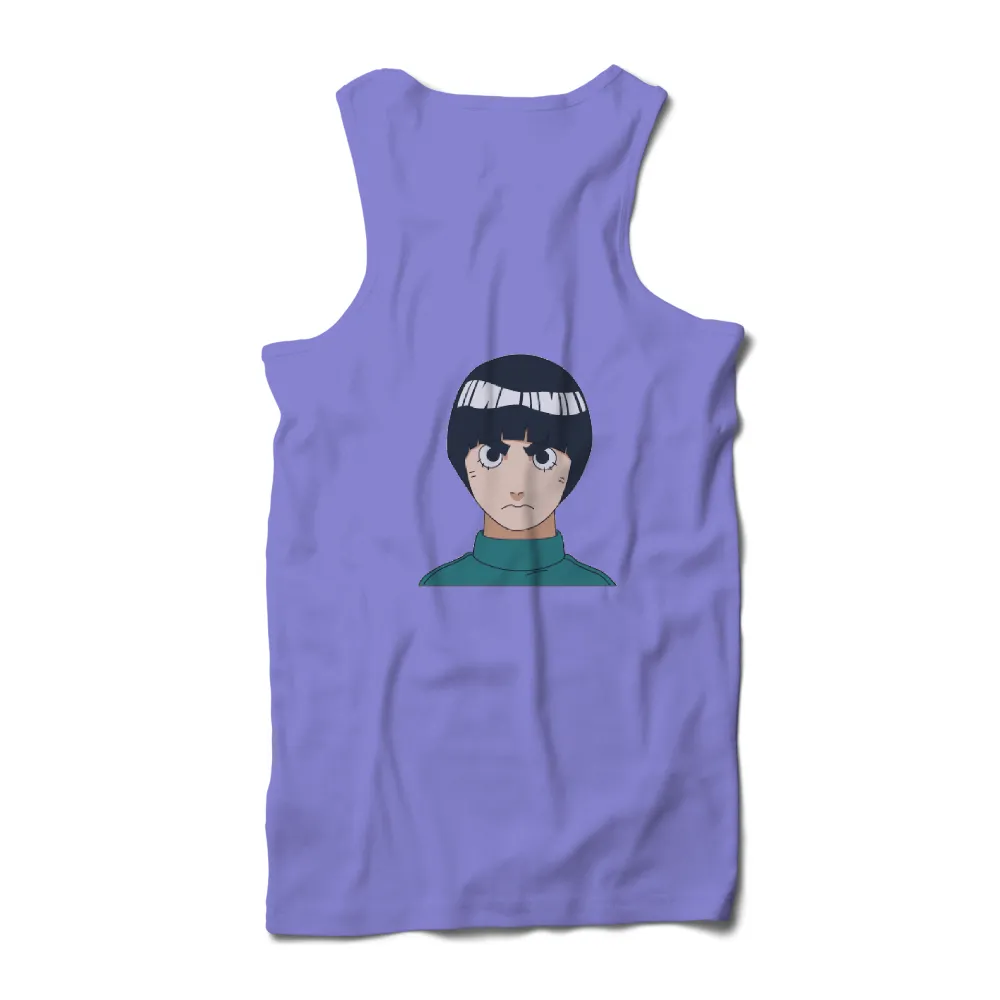 Rock Lee Minimalist T-Shirt Printing - Anime Character Design|hidden naruto shirt