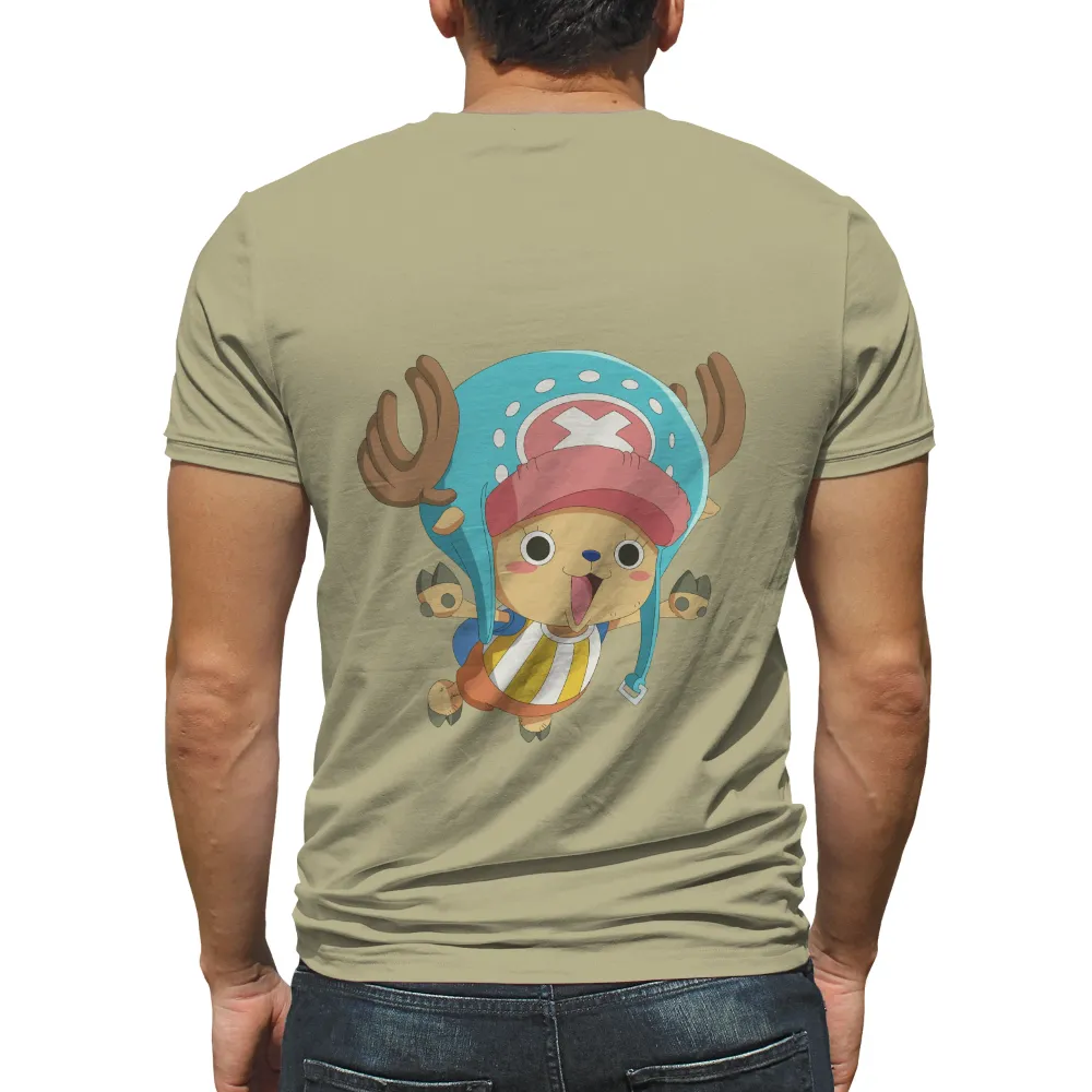 Tony Tony Chopper TShirt Design: Joy and Determination|black cute t shirt roblox