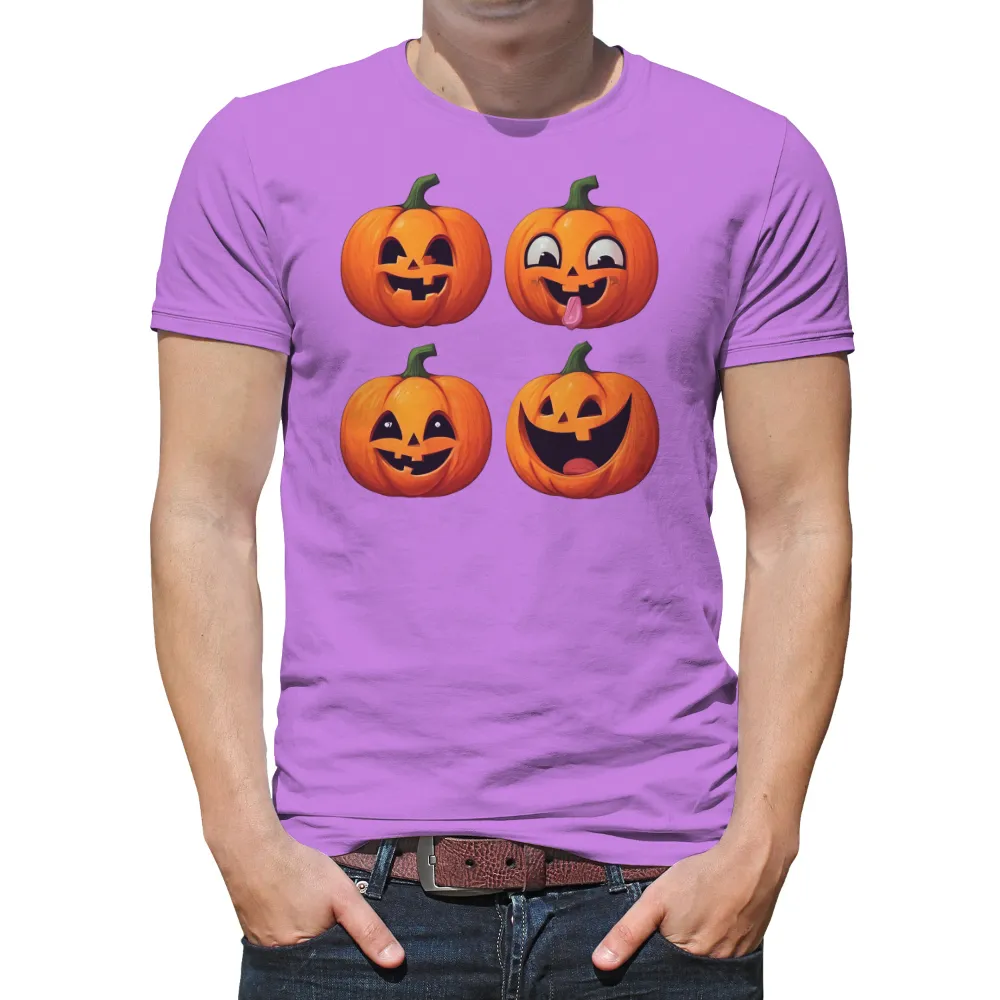 Custom T-Shirt Printing: Halloween Pumpkins - Fun, Spooky, Festive|be art t shirt