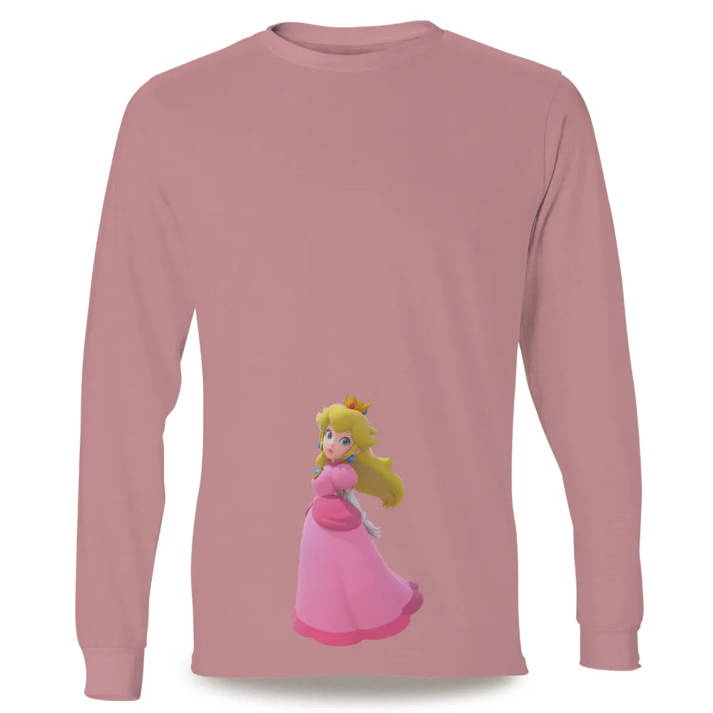 Princess Peach T-Shirt Printing: A Symbol of Grace and Courage|hope trip shirt