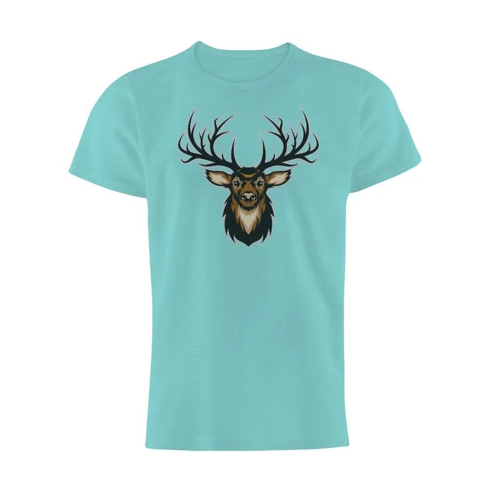 Forest Guardian: T-Shirt Printing Featuring Thorne the Deer|t shirt painting on nature