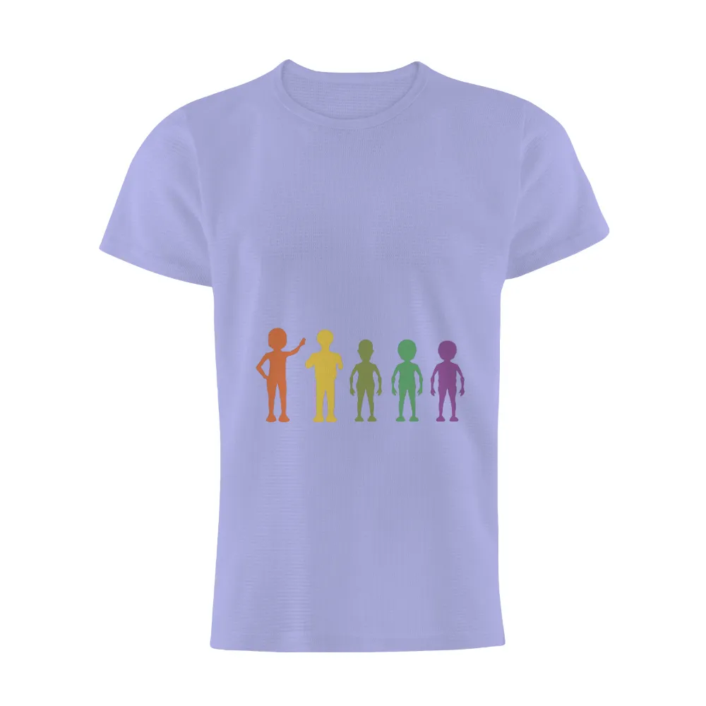 Tee Shirt Printing: Celebrate Diversity with Vibrant Silhouettes|bleaching comfort colors