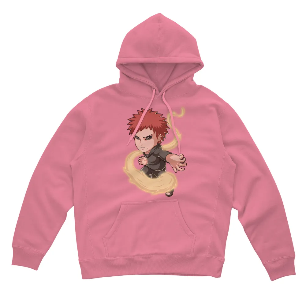 Custom T-Shirt Printing: Gaara from Naruto - Anime Power and Control|ninja pants naruto