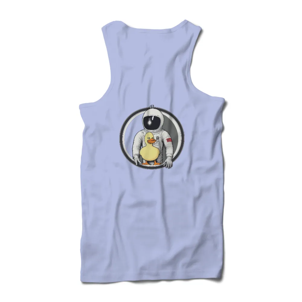 T-Shirts Pattern: Astronaut and Duckling Friendship|duck commander men's t shirts