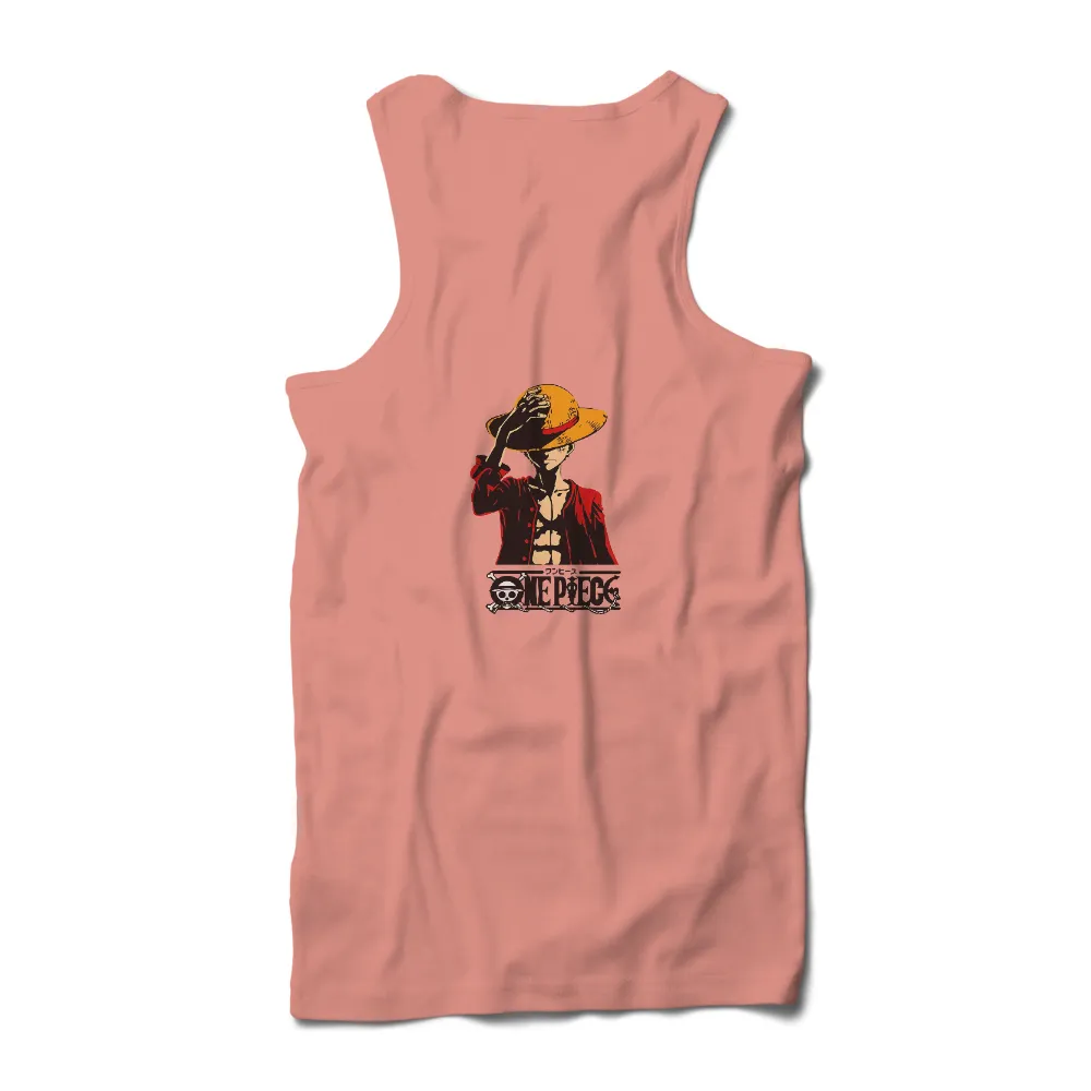 One Piece T-Shirts Design: Luffy's Adventure Spirit|among us red t shirt roblox