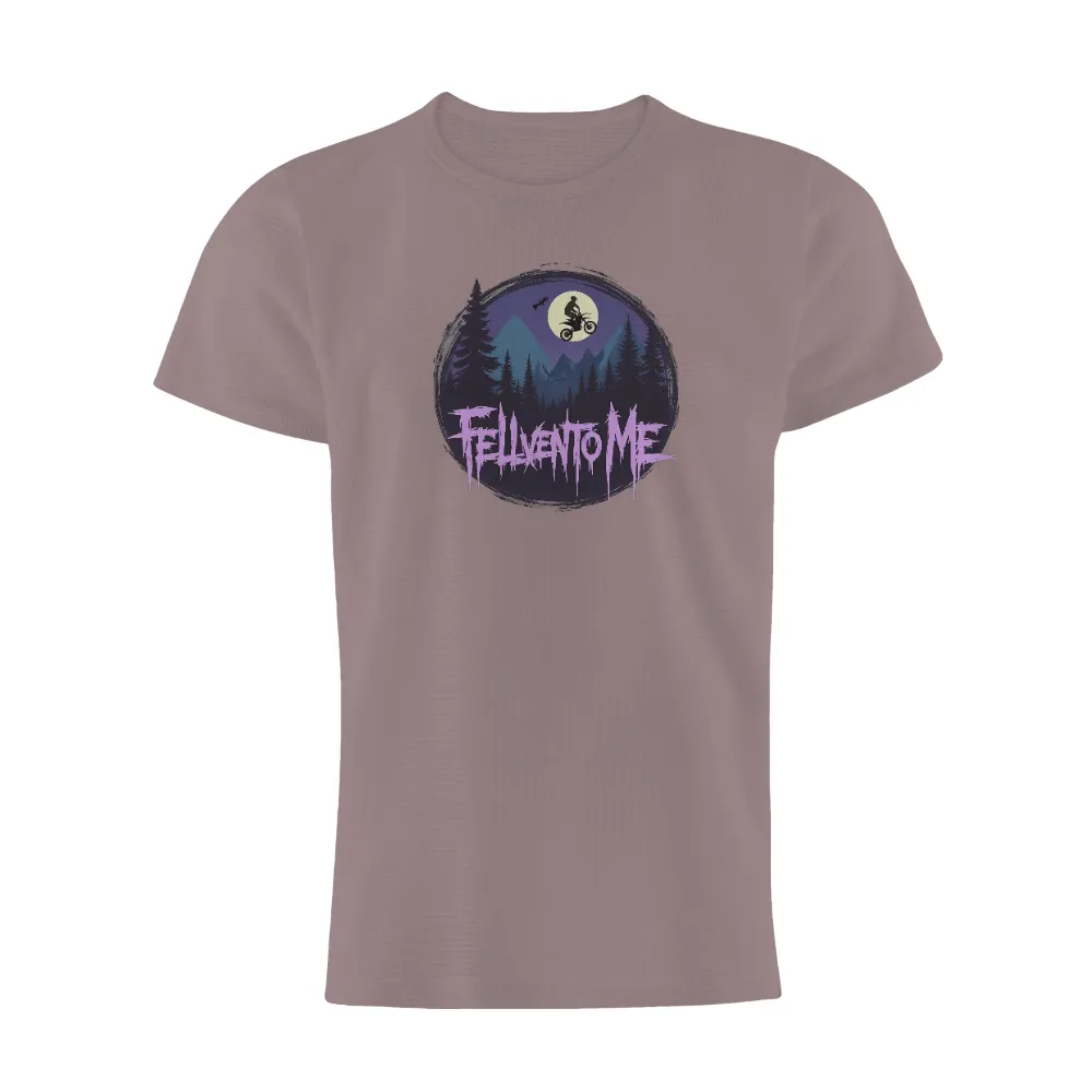 Custom T-Shirt Printing: Adventure Awaits with FellventoMe| Dense trees surrounding the scene