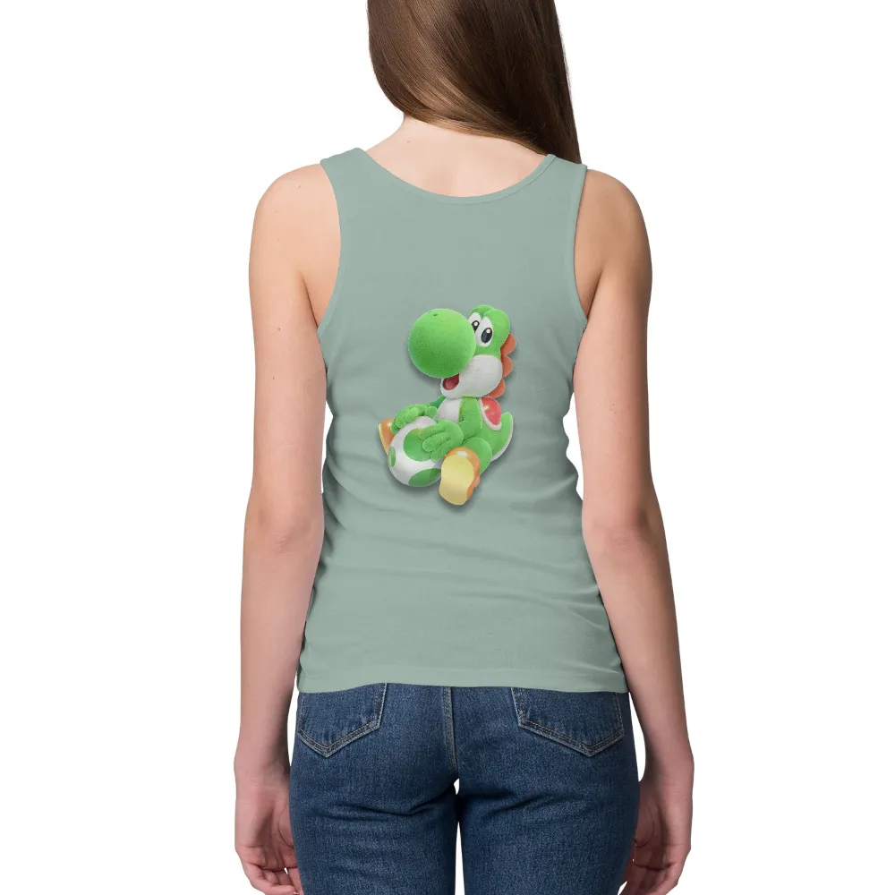 TShirt Design: Yoshi's Adventure with Hopeful Egg|egg hunting crew shirt