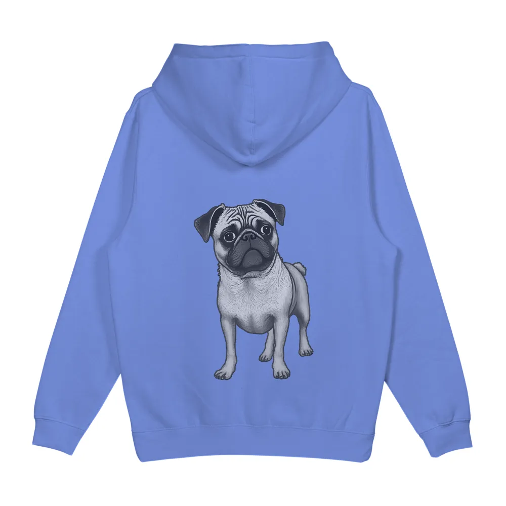 Custom T-Shirt Printing: Expressive Pug Design|cute easter tees