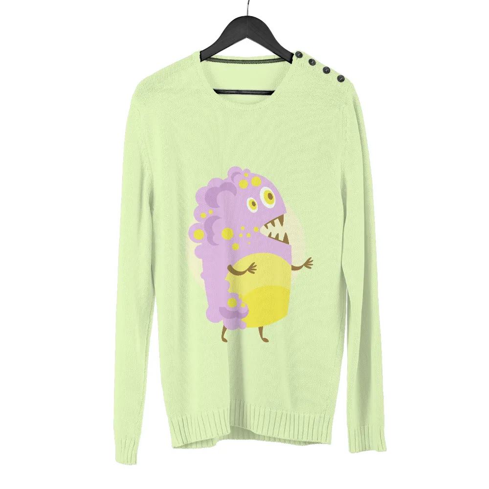 TShirt Printing: Spread Joy with Zappy the Monster|light long sleeve t shirts for summer