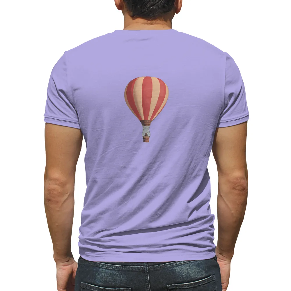 T-Shirt Printing: Journey of Dreams - Hot Air Balloon Adventure|women's 80's vintage t shirts