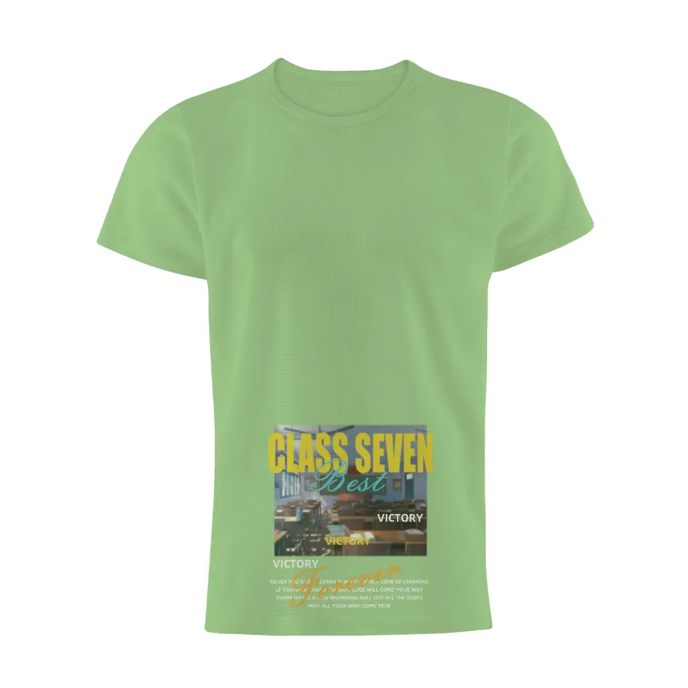 Graphic Tees: Class Seven's Journey to Victory|thermal body art shirt