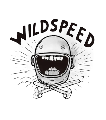 Custom T-Shirt Printing: Wildspeed Racer - Racing Helmet Design