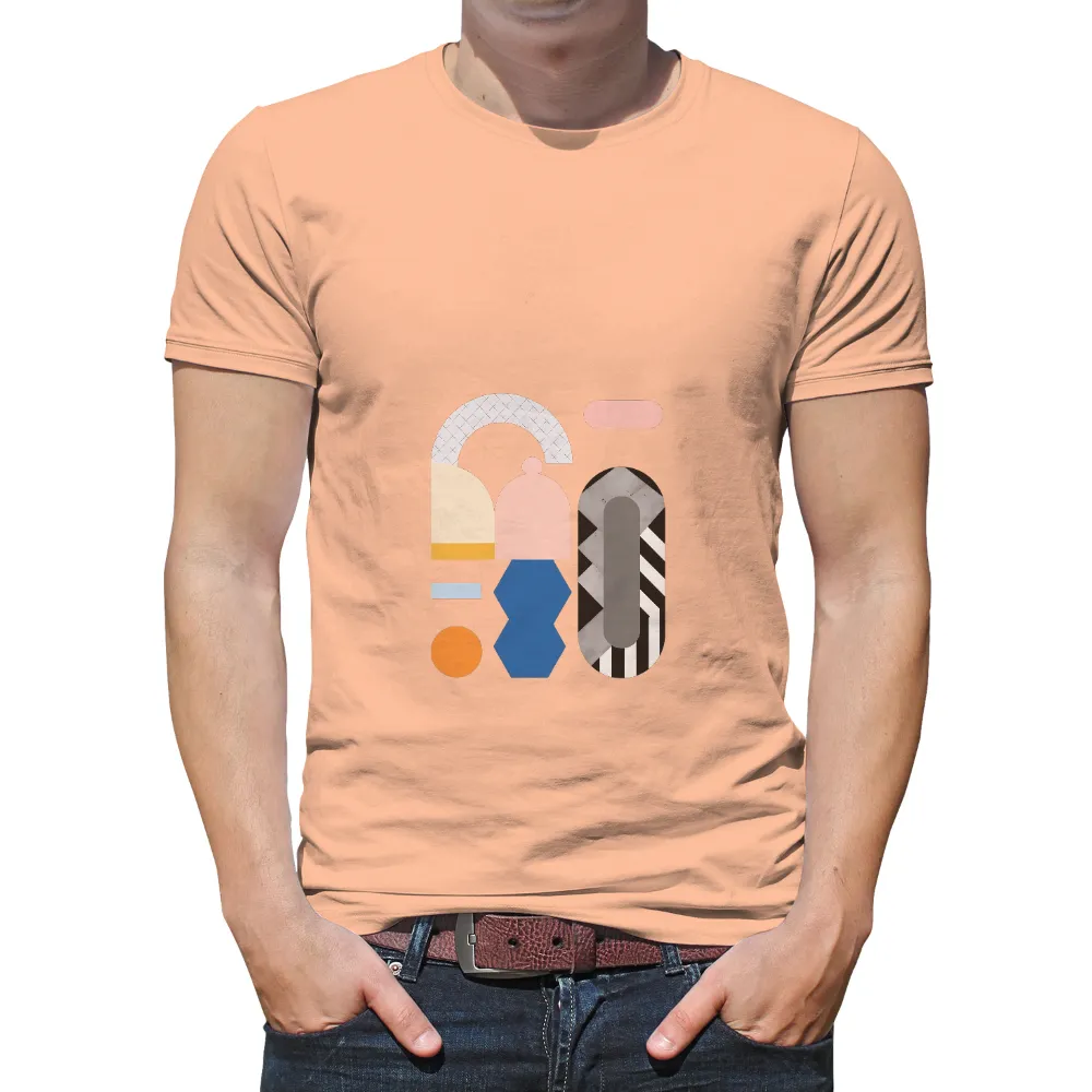 T-Shirts Pattern: Urban Unity in Geometric Shapes|beer diversity t shirt