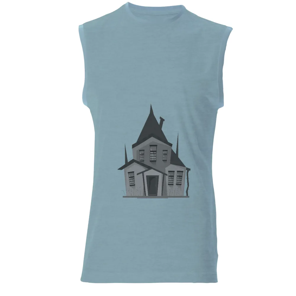 Customized Tee Shirts: Whimsical House - A Fairy Tale Come to Life|final fantasy tifa cut shirt