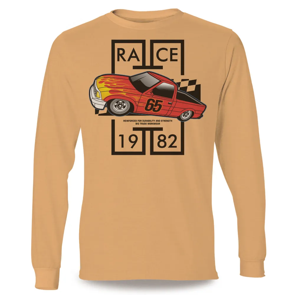 Tee Shirts Printed: Red Sports Car with Flame Design|adventure time shirt sex