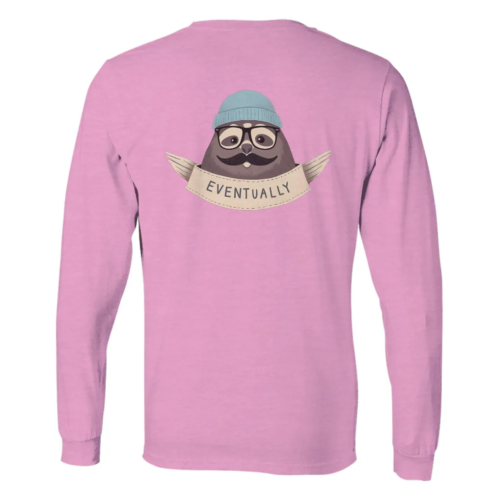 TShirt Printing: Hipster Sloth Eventually - Funny & Quotes|modern family dylan v neck t shirts