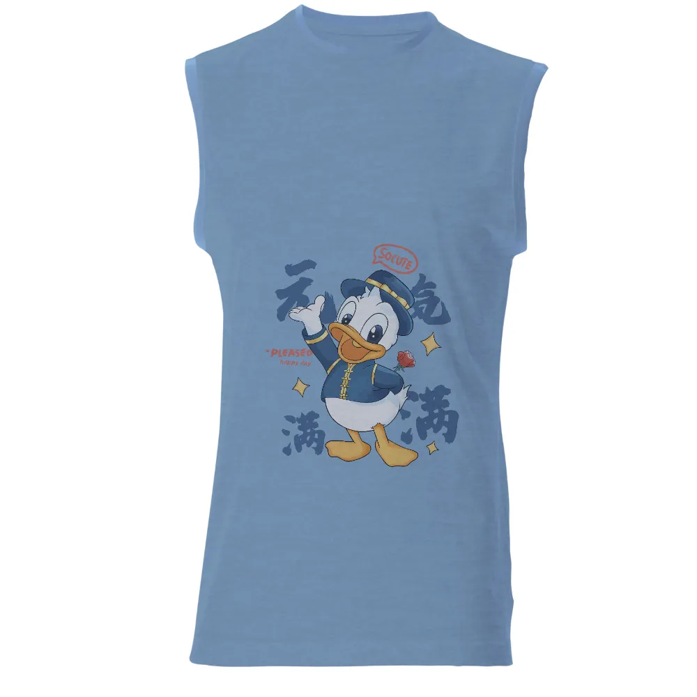 Graphic Tees: Donald Duck's So Cute Happy Day|cute roblox t shirt pink