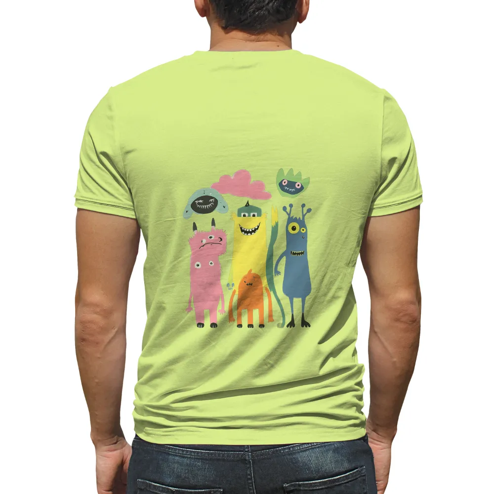 Shirts Graphic Tees: Quirky Monsters Bring Joy and Laughter|buy tee shirt designs