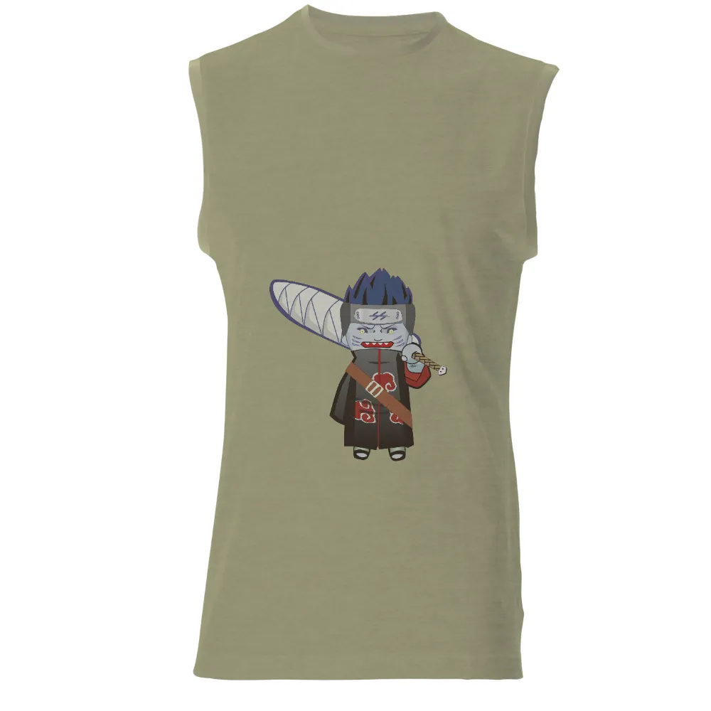 Customized Tee Shirts: Chibi Zabuza from Naruto|futurama sound cartoon shirt