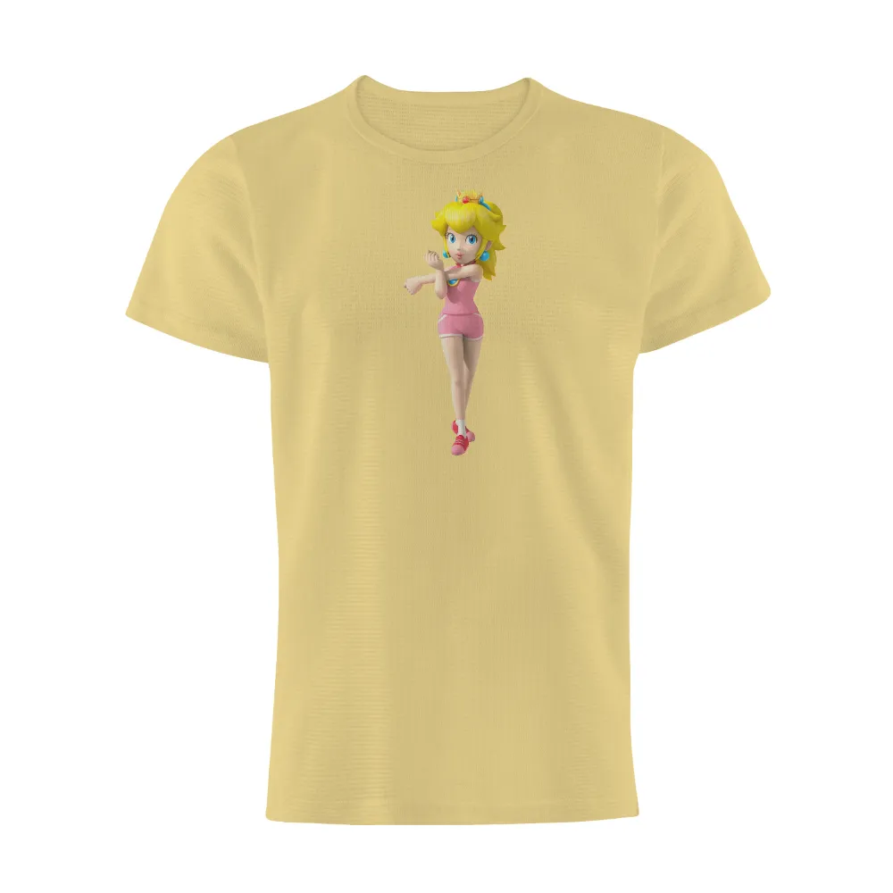 Graphic Tees: Princess Peach Sports Empowerment|aesthetic pink t shirt roblox