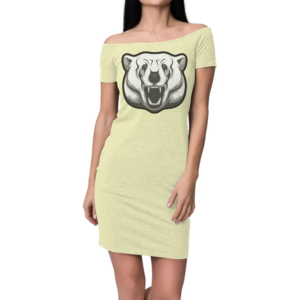 Tee Shirt Printing: Embrace Your Inner Strength with Polar Bear Design|roblox t shirt black and white