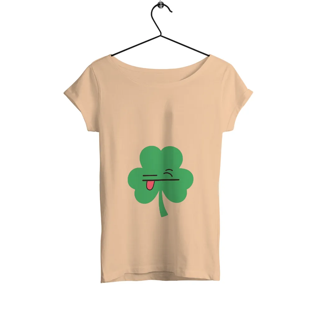 Shamrock Shenanigans: A Playful Take on Luck | T-Shirt Printing|whimsical shamrock