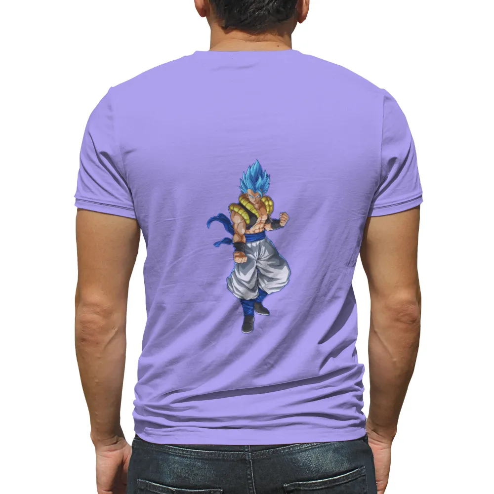 Custom T-Shirt Printing: Super Saiyan Blue Gogeta - Anime Power|dragon ball super sweatpants