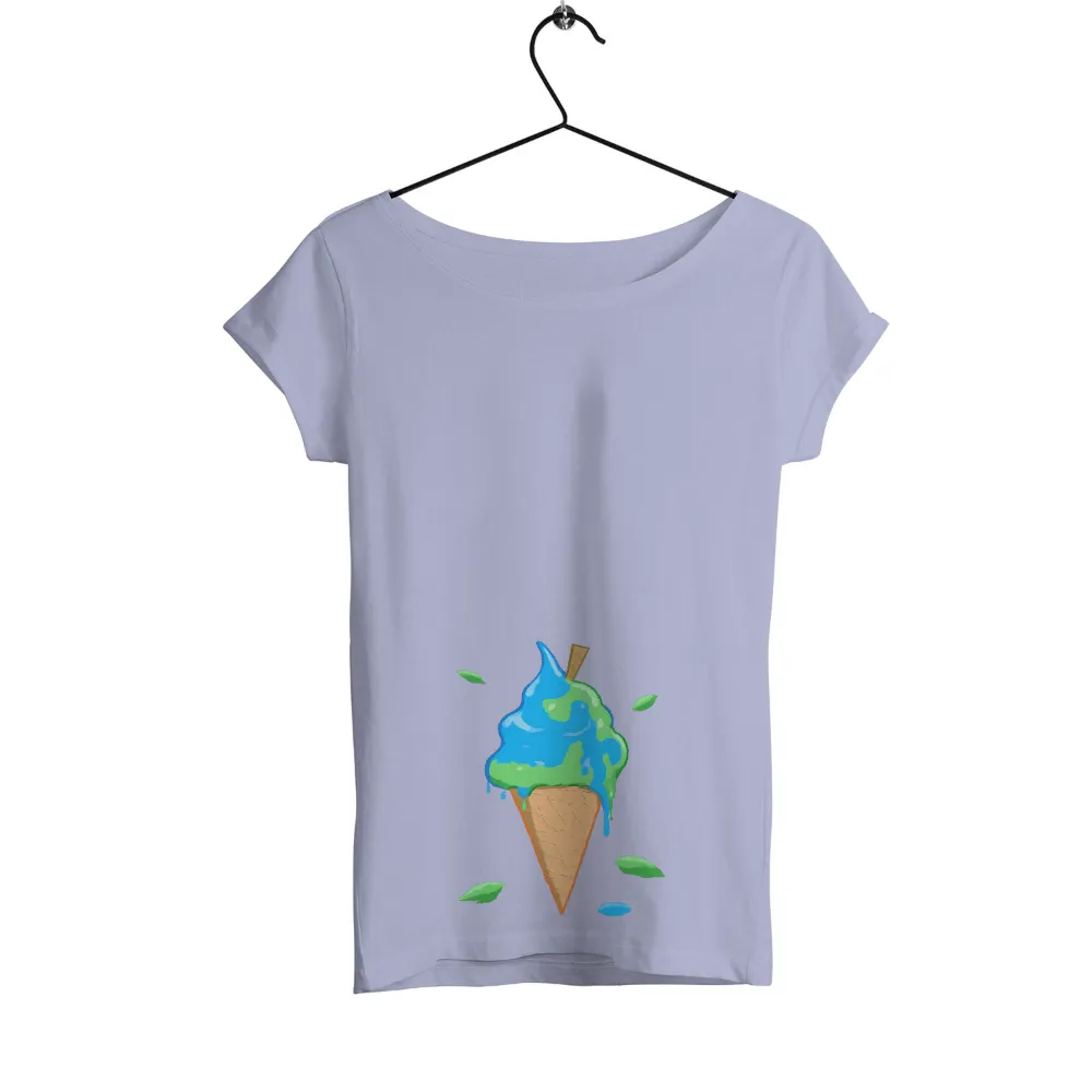 Graphic Tees: Whimsical Ice Cream Cone - Summer Joy|white sox summer t shirt series