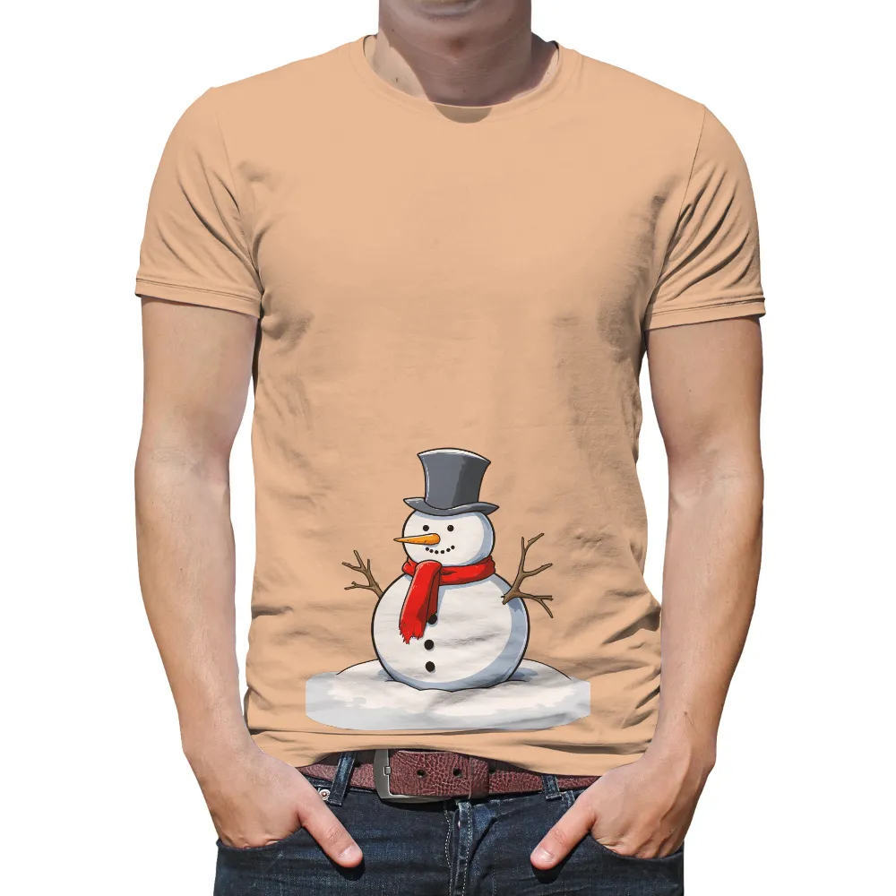 T-Shirts Custom: Frosty the Snowman - Winter Holiday Joy|winter bear shirt