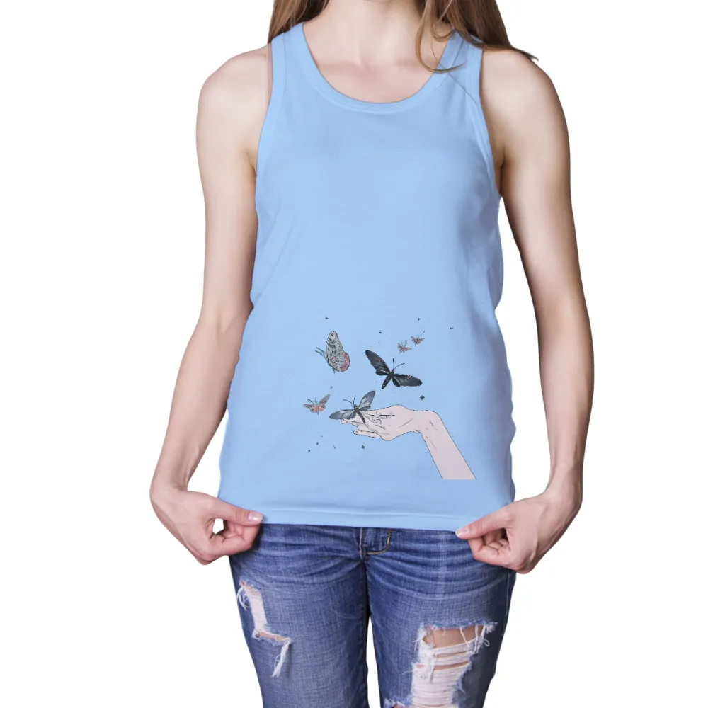 Custom Tee Shirts: Embrace Nature's Beauty with Butterflies|shirt full design