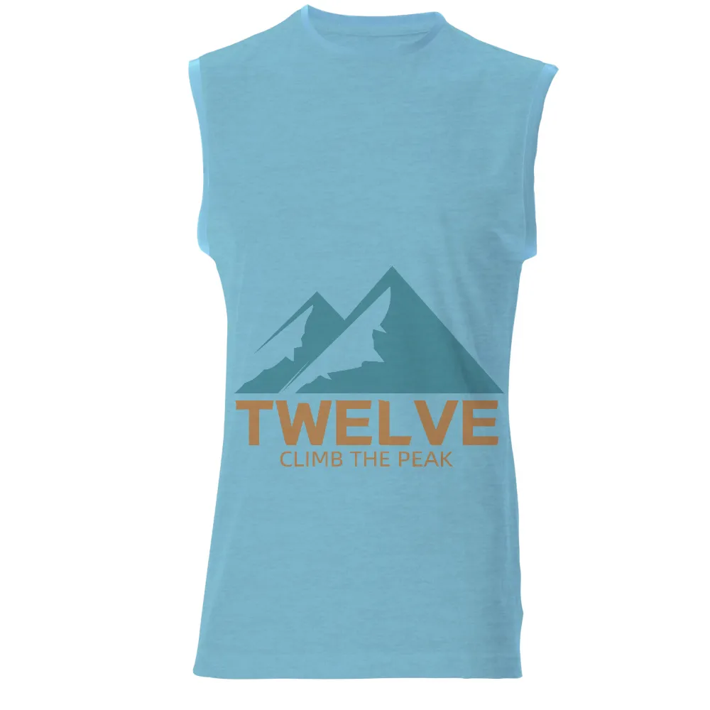 Custom T-Shirt Printing: Climb the Peak with Twelve|weekday journey shirt