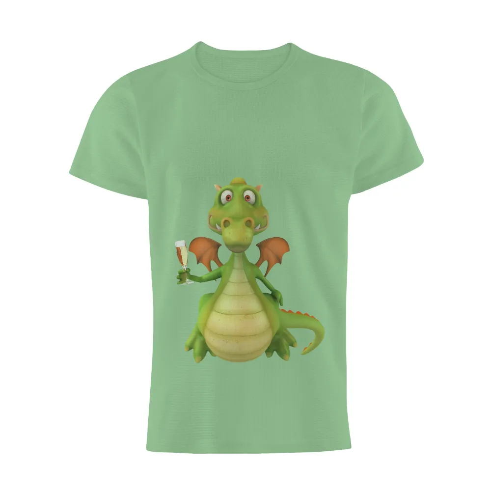 Darius the Dragon TShirt Printing: A Toast to Joy|tower of fantasy t shirt