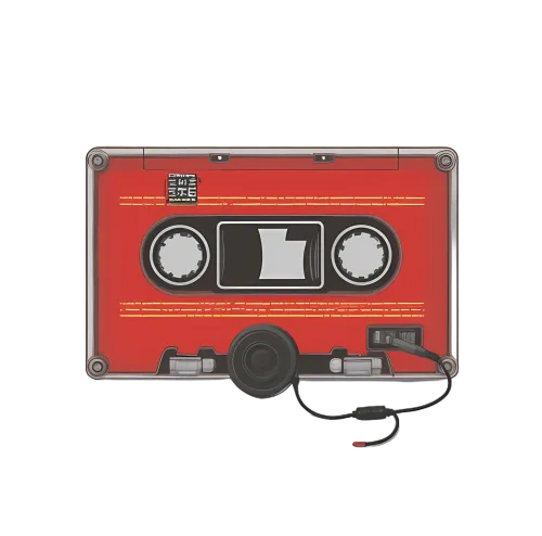 Custom Tee Shirts: Nostalgic Cassette Tape Design