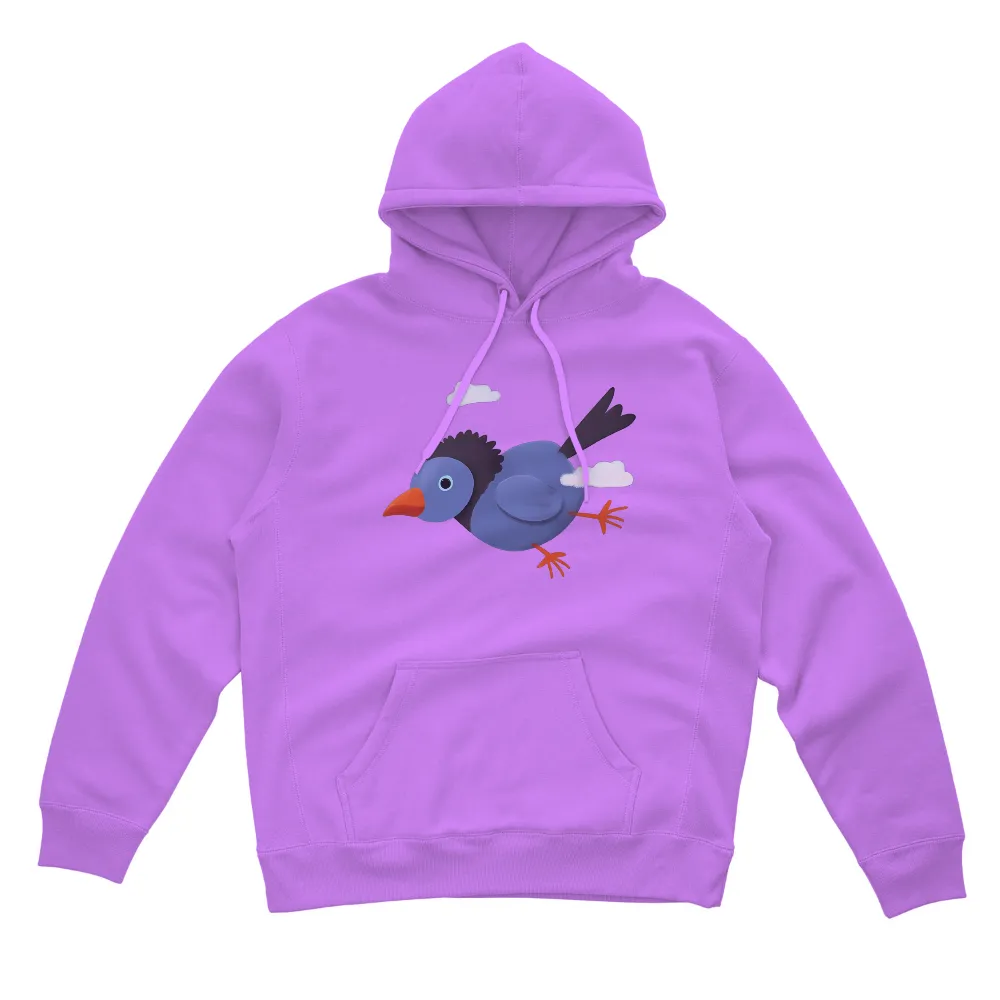 Shirts Graphic Tees: Blue Bird in Flight - Freedom and Dreams|blue hoodie t shirt roblox