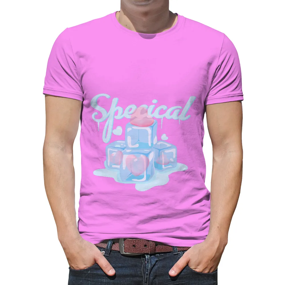 TShirt Printing: Special Hearts in Ice - A Symbol of Transformation|rhcp unlimited love tshirt