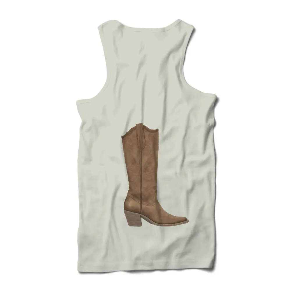 Graphic Tees: Texas Boot - A Symbol of Resilience and Strength|nba leather tour t shirt