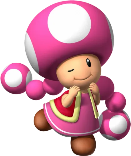 Custom Tee Shirts: Toadette - Cheerful Gaming Character