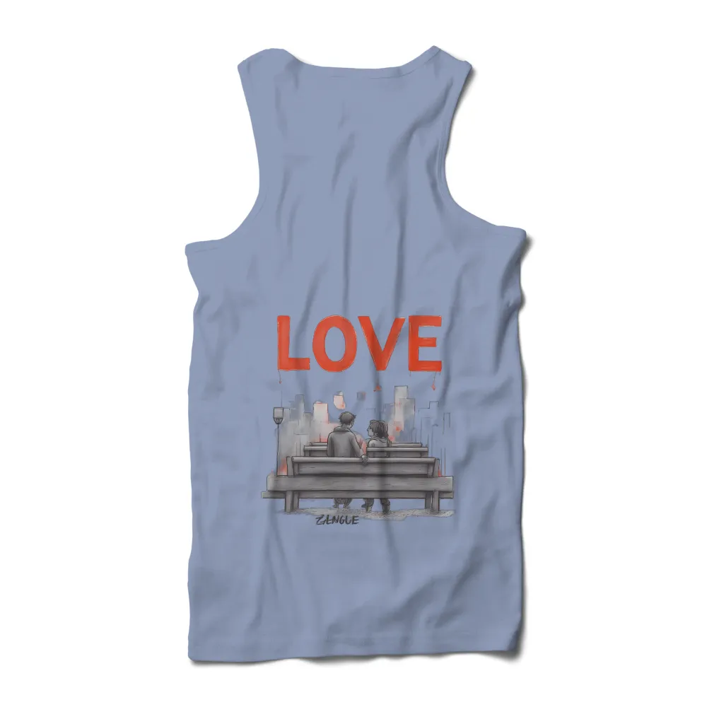 Shirts Graphic Tees: Love in the City - Romance and Connection|rhcp unlimited love tshirt