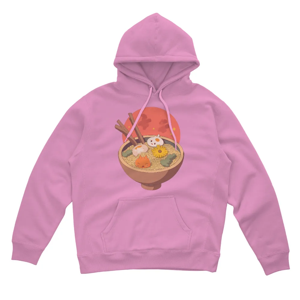 Ramen Bliss: A Warm Bowl of Comfort and Joy - T-Shirts Design|bleach dye comfort colors