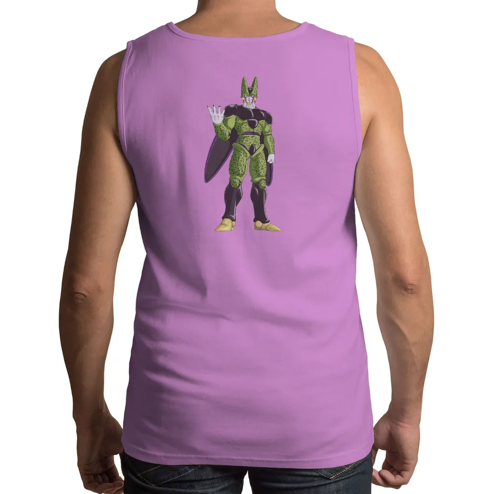 Shirts Graphic Tees: Cell from Dragon Ball Z - Anime Character Design|dragon ball z badman