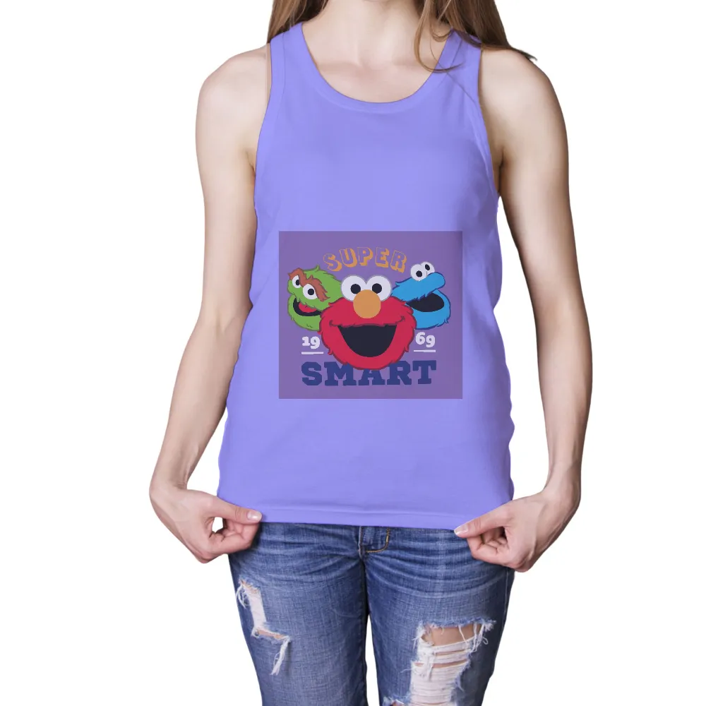 Custom T-Shirt Printing: Super Smart Sesame Street Characters|oscar klefbom